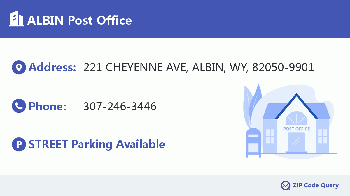 Post Office:ALBIN