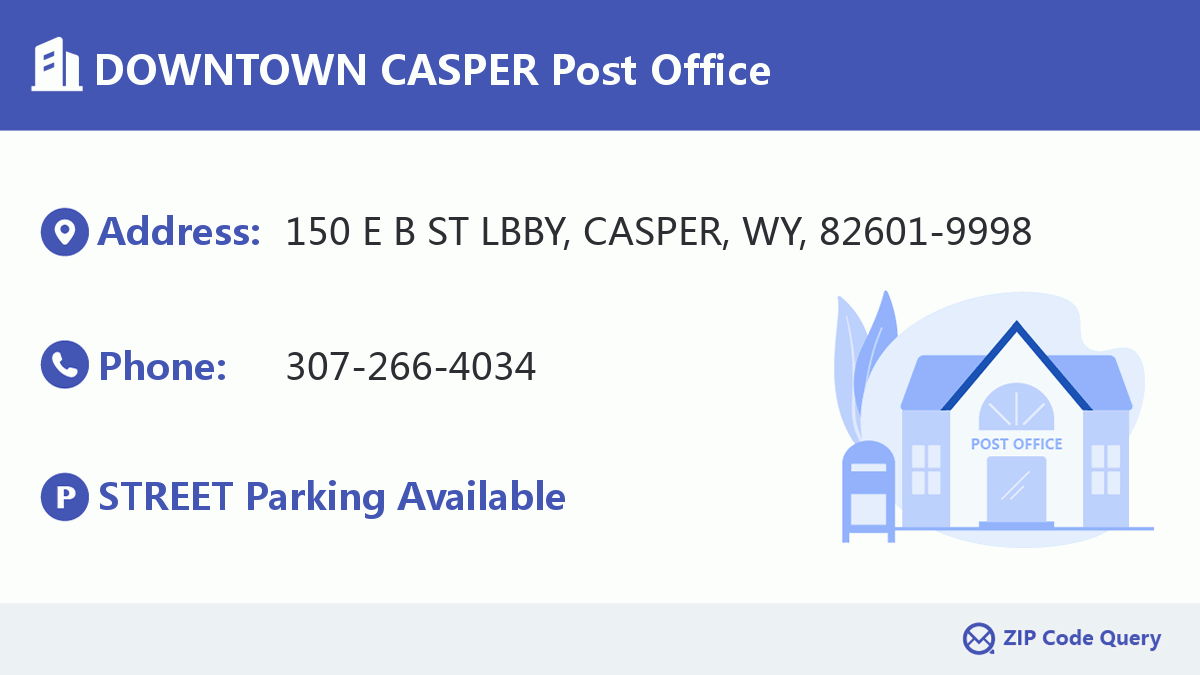Post Office:DOWNTOWN CASPER