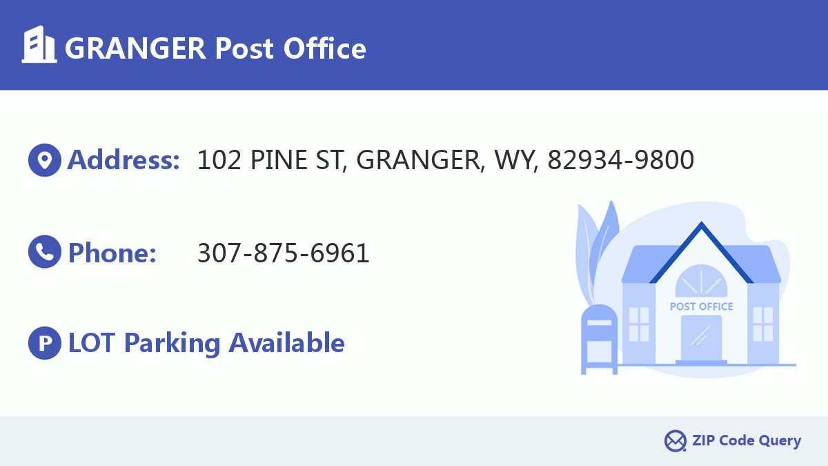 Post Office:GRANGER