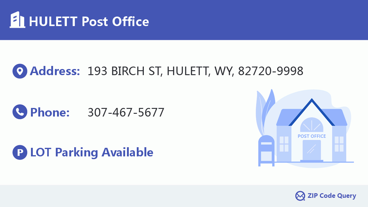 Post Office:HULETT