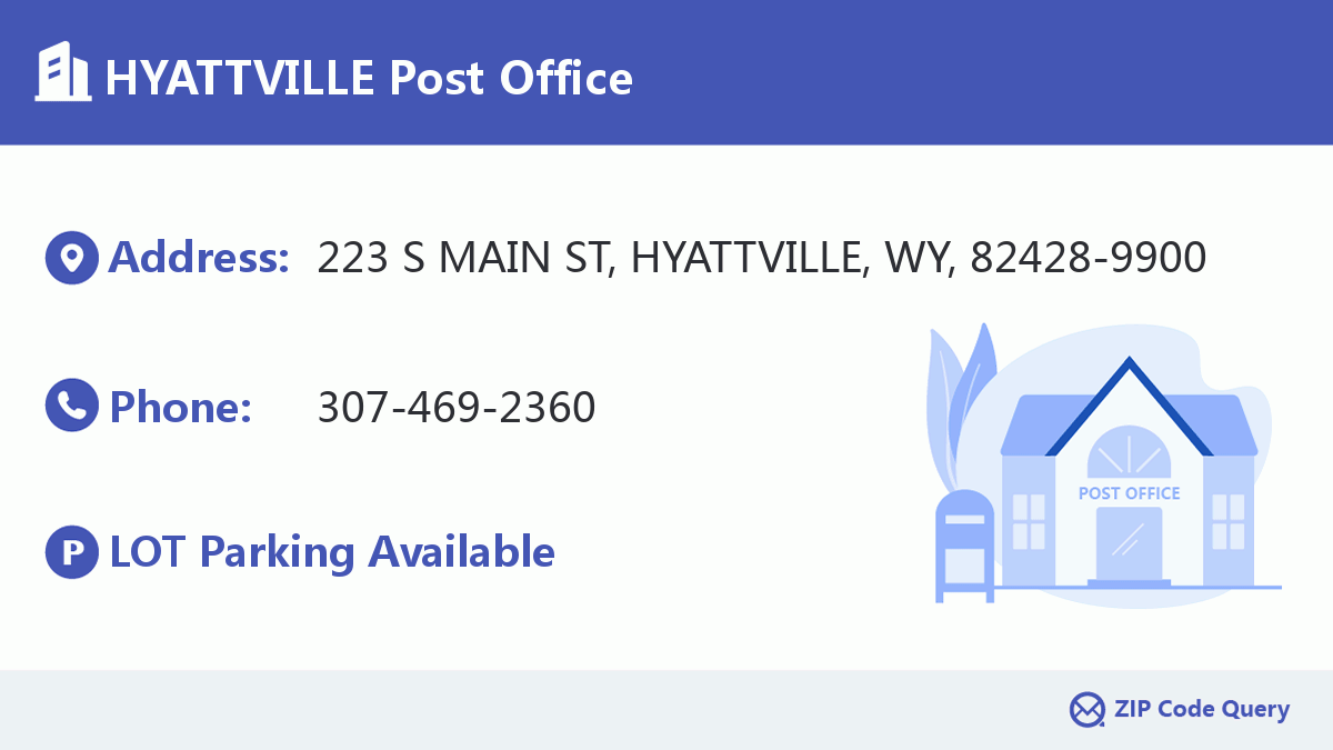 Post Office:HYATTVILLE