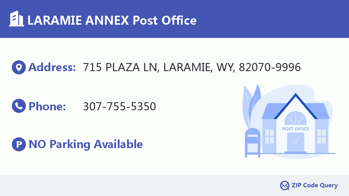 Post Office:LARAMIE ANNEX