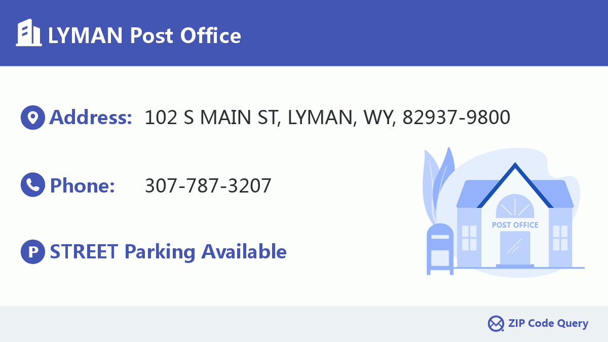 Post Office:LYMAN