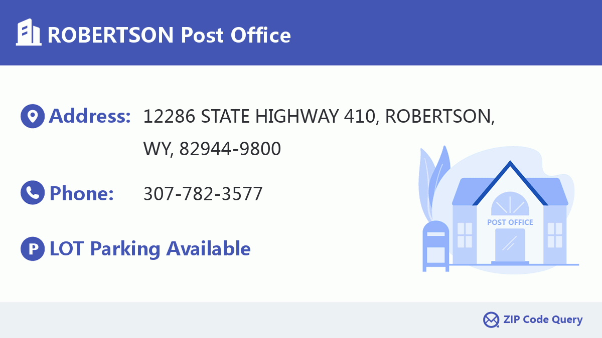 Post Office:ROBERTSON