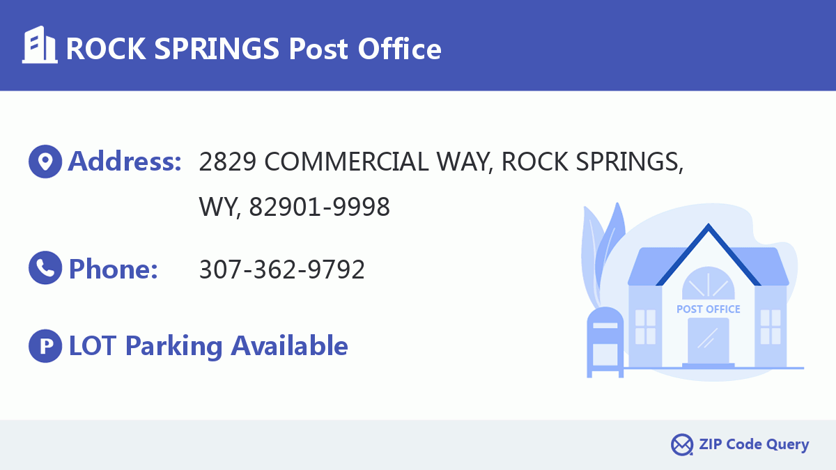 Post Office:ROCK SPRINGS