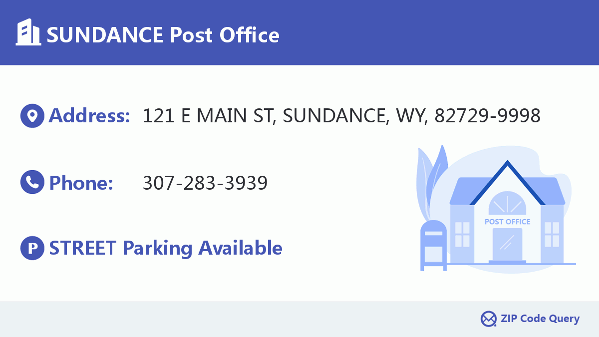 Post Office:SUNDANCE